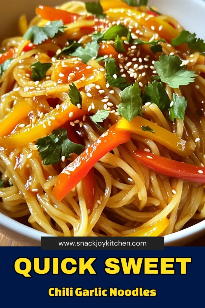 Enjoy a flavor explosion with these Minute Sweet Chili Garlic Noodles! This quick and easy recipe combines tender rice noodles, fresh veggies, and the perfect blend of sweet chili and garlic for an irresistible dish ready in just 15 minutes. Perfect for a busy weeknight dinner! Click through to explore the full recipe and elevate your cooking with this delicious meal idea that everyone will love.