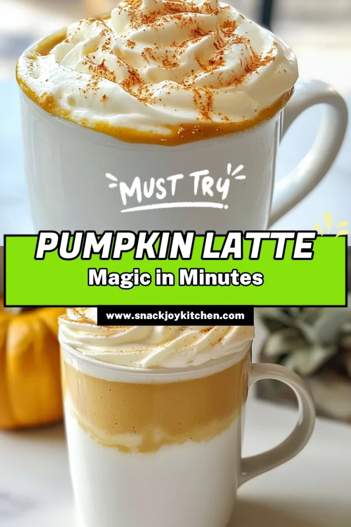 Indulge in the festive flavors of fall with this Hocus Pocus Latte! This creamy pumpkin coffee is the perfect Halloween coffee drink to spice up your autumn mornings. Try this easy pumpkin spice latte recipe that combines espresso, pumpkin puree, and delicious spices for a delightful twist. Enjoy it topped with whipped cream and a sprinkle of pumpkin pie spice. Save this fall latte recipe for your Halloween gatherings. #HocusPocusLatte #PumpkinSpiceLatte #HalloweenDrinks #FallRecipe