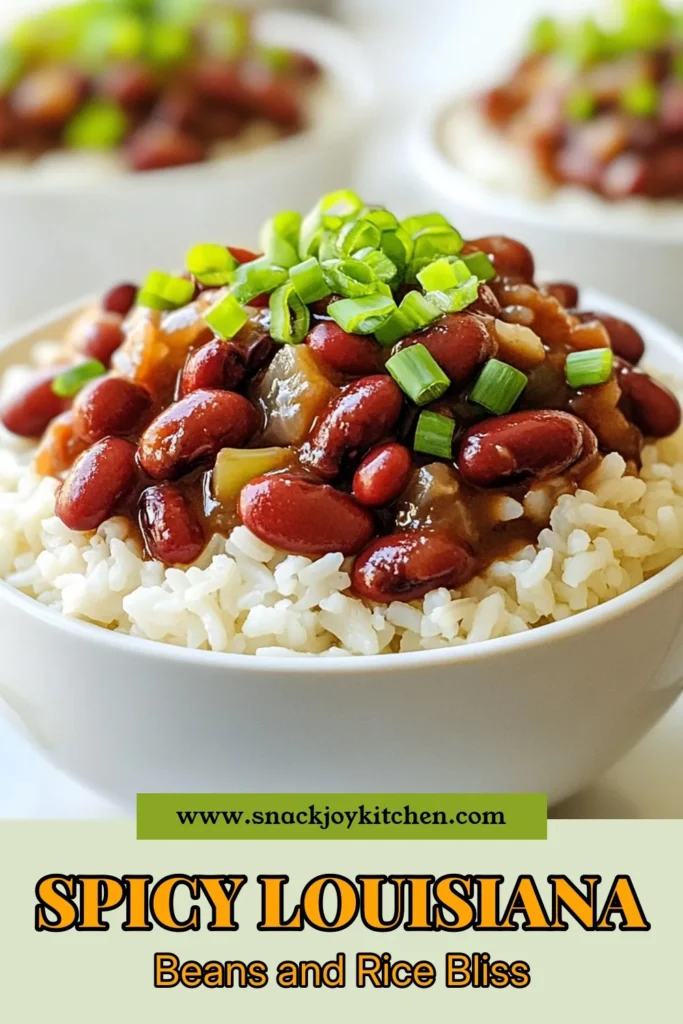 Discover the ultimate Louisiana red beans and rice recipe that embodies Southern comfort food! This easy red beans and rice recipe features hearty red kidney beans, aromatic veggies, and delicious spices, perfect for a vegetarian red beans and rice dish. Create a satisfying meal that warms the soul and delights your taste buds. Save this delicious recipe to enjoy a taste of Louisiana any time! #RedBeansAndRice #VegetarianRecipes #SouthernComfort #EasyRecipes