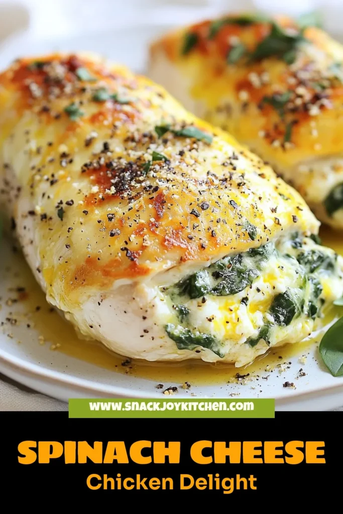 Discover a delicious twist on healthy chicken recipes with these spinach stuffed chicken breasts! Made with a rich ricotta filling and baked to perfection, this easy dinner idea is sure to impress. Perfect for family meals, these baked chicken breast recipes are both nutritious and satisfying. Follow our simple steps for a delightful dish that’s bursting with flavor. Try this recipe tonight! #SpinachStuffedChickenBreasts #HealthyDinner #EasyRecipes #ChickenLovers