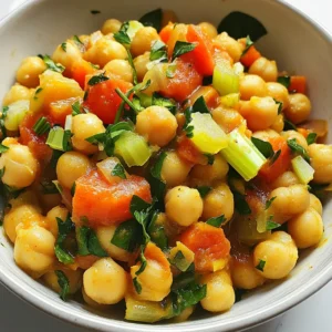 Tuscan Chickpea Soup Flavorful and Nourishing Dish