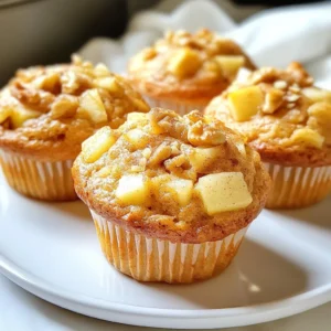 - 2 cups all-purpose flour - 1 cup apple cider (preferably fresh) - 1/2 cup unsweetened applesauce - 3/4 cup brown sugar, firmly packed - 1/4 cup granulated sugar - 1/2 cup vegetable oil (or melted coconut oil for a twist) - 1 large egg, at room temperature - 1 teaspoon vanilla extract - 1 tablespoon baking powder - 1 teaspoon ground cinnamon - 1/2 teaspoon ground nutmeg - 1/2 teaspoon salt - 1/2 cup chopped walnuts or pecans (optional for added crunch) - 1/2 cup shredded apple (about 1 medium apple, like Granny Smith or Honeycrisp) You can swap all-purpose flour with whole wheat flour for a healthier muffin. Instead of apple cider, use fresh juice or a mix of apple juice and water. If you need a vegan option, use flaxseed eggs instead of a regular egg. You can also try almond or coconut milk in place of vegetable oil for a different taste. For nuts, feel free to use pumpkin seeds or leave them out if you prefer a nut-free muffin. Each muffin has around 180 calories. They contain 4 grams of protein, 6 grams of fat, and 30 grams of carbs. You also get about 1.5 grams of fiber and a small amount of sugar from the apple cider and sugars. These muffins give you quick energy and some key vitamins from the apples and spices. Enjoy them as a sweet snack or breakfast treat! {{ingredient_image_2}} First, preheat your oven to 375&deg;F (190&deg;C). This step gets the oven ready for baking. Next, grab a 12-cup muffin pan. Line it with paper liners or lightly grease it. This helps the muffins come out easily later. In a big bowl, sift together the flour, baking powder, cinnamon, nutmeg, and salt. Use a whisk to mix them well. This step blends the flavors evenly. It also helps the muffins rise nicely. In another bowl, mix the brown sugar, granulated sugar, and oil. Whisk them until smooth. Then, add the egg and keep mixing. Next, pour in the apple cider, applesauce, and vanilla extract. Whisk again until everything is well combined. Now, slowly pour the wet mixture into the dry ingredients. Use a spatula to stir gently. Mix just until the flour disappears. It&rsquo;s okay if you see some lumps. Overmixing can make the muffins tough. With a ladle or ice cream scoop, fill each muffin cup about two-thirds full. This helps them bake evenly. Place the muffin pan in your preheated oven. Bake for 15-20 minutes. Check for doneness by poking a toothpick into the center of a muffin. If it comes out clean, they&rsquo;re ready. Once baked, let the muffins cool in the pan for about 5-7 minutes. After, move them to a wire rack to cool completely. Serve them warm, maybe with a sprinkle of powdered sugar or a drizzle of honey. Arranging them on a wooden platter adds a nice touch for any gathering. To make sure your apple cider muffins stay moist, use fresh apple cider. Fresh cider adds great flavor and keeps your muffins soft. Also, add unsweetened applesauce to the batter. It helps with moisture and adds natural sweetness. Don't overmix the batter; stir just until combined. This keeps the muffins light and fluffy. One common mistake is not preheating the oven. Always preheat your oven to 375&deg;F (190&deg;C) before baking. This helps the muffins rise properly. Another mistake is overfilling the muffin cups. Fill them only two-thirds full for the best rise. Lastly, check the muffins a minute or two early. Ovens vary, and you want them baked, not dry. Adding spices can make a big difference. Ground cinnamon and nutmeg are must-haves for these muffins. They add warmth and depth. You can also try adding a pinch of ginger for a slight kick. If you want a sweeter touch, consider adding a bit of vanilla extract. It pairs well with the apple flavor. Pro Tips Use Fresh Apple Cider: For the best flavor, use fresh, unpasteurized apple cider. This will give your muffins a vibrant and authentic apple taste. Room Temperature Ingredients: Ensure your egg and apple cider are at room temperature before mixing. This helps create a smoother batter and better rise. Don&rsquo;t Overmix: When combining the wet and dry ingredients, mix just until combined. Overmixing can lead to dense muffins, so keep it gentle! Customize Your Nuts: Feel free to experiment with different nuts or omit them entirely. Almonds or hazelnuts can add a unique twist to the flavor profile. {{image_4}} You can switch apple cider for other fruit juices. Try using orange juice for a citrus twist. You can also use cranberry juice for a tart flavor. Just remember to adjust the sugar. Some juices are sweeter, so you might need less sugar. Each juice brings its own taste, adding fun to your muffins. To make gluten-free muffins, replace all-purpose flour with a gluten-free blend. Many stores sell good mixes. Choose one that works for baking. You may want to add an extra tablespoon of apple cider to keep them moist. This small change helps the muffins stay soft and tasty. Herbs and spices can change your muffins' flavor. Try adding a pinch of ginger for warmth. You could also mix in some cardamom for a unique taste. If you love herbs, consider adding fresh thyme. Just a little can bring a new depth. Don&rsquo;t be afraid to experiment! Each new herb or spice can create a new favorite muffin. After baking your apple cider muffins, let them cool completely. This step is key to keeping them fresh. Store the muffins in an airtight container at room temperature. They stay good for up to three days. If you want to keep them longer, consider freezing them. To freeze your muffins, first ensure they are fully cool. Wrap each muffin tightly in plastic wrap or aluminum foil. Then, place them in a freezer-safe bag or container. This method keeps them fresh for about three months. When you're ready to enjoy them, just take out the muffins and let them thaw at room temperature. If you want to warm up your muffins, there are easy ways to do it. For the oven, preheat it to 350&deg;F (175&deg;C). Place the muffins on a baking sheet and heat for about 10 minutes. If you prefer the microwave, heat each muffin for about 15-20 seconds. Check them to make sure they are warm. Enjoy your muffins fresh and flavorful! Yes, you can use store-bought apple cider. Fresh cider has a strong flavor. But store-bought works well too. Look for a brand without added sugars. This keeps your muffins sweet and tasty. These muffins last up to four days at room temperature. Store them in an airtight container. This keeps them moist and fresh. You can also freeze them for up to three months. Just wrap them well in plastic wrap. You can replace eggs with applesauce. Use 1/4 cup of applesauce for each egg. This keeps muffins moist and adds flavor. You can also try mashed bananas or flaxseed meal mixed with water. Absolutely! You can add chocolate chips or dried fruit. Just mix in about 1/2 cup before baking. This adds a fun twist to your muffins. Experiment with different flavors to find your favorite. We explored the key ingredients, steps, and tips for making tasty muffins. You learned about alternatives, nutrition, and how to store them. Remember to avoid common baking mistakes for moist results. Try different fruit juices and spices to make your muffins unique. Enjoy experimenting with flavors, and don't hesitate to ask questions. Your muffins can impress everyone with just a little practice and care. Happy baking!
