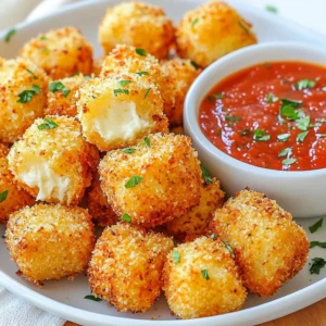 Cheesy Parmesan Mozzarella Bites Simple Snack Recipe