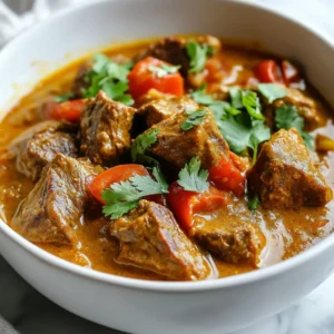 Savory Slow Cooker Indian Beef Curry Recipe
