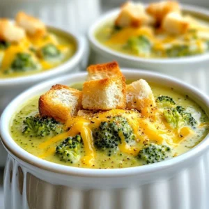 Easy Broccoli Cheddar Soup Simple and Tasty Recipe