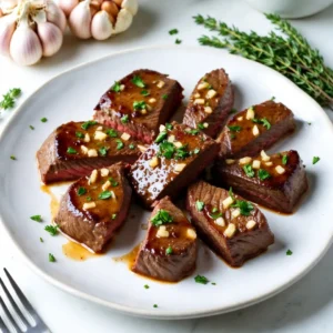 Savory Garlic Butter Steak Bites Easy and Flavorful Treat
