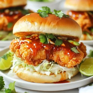 Thai Fried Chicken Sandwich Irresistible Recipe Guide
