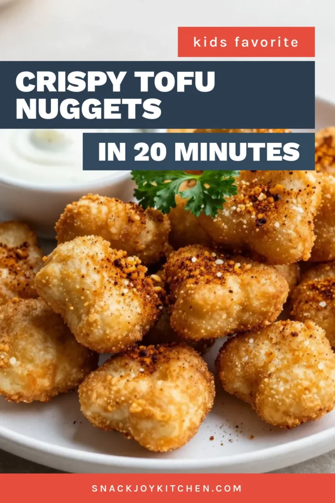 Discover how to make crispy air fryer tofu nuggets that are not only delicious but also healthy! These easy tofu recipes are perfect for vegan air fryer snacks and serve as the ideal gluten-free tofu nuggets for any gathering. Enjoy these healthy tofu appetizers with your favorite dipping sauce. Save this recipe for a crispy treat that’s sure to impress! Try it today! #AirFryerRecipes #VeganSnacks #HealthyEating #CrispyTofuNuggets
