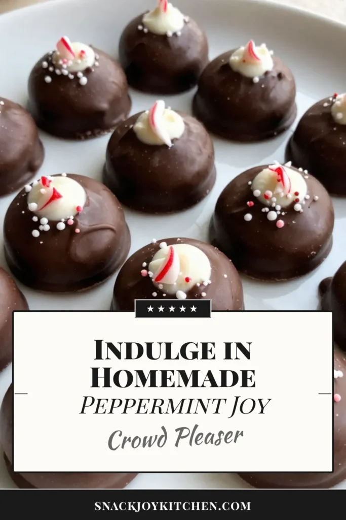 Indulge in the joy of making Homemade Peppermint Patties, the perfect chocolate peppermint candy recipe for the holidays! This no-bake peppermint patties recipe is easy, fun, and a great way to create festive chocolate treats right in your kitchen. Impress your friends and family with these delightful DIY candy recipes that everyone will love. Save this recipe now and share the sweet magic with your loved ones! #PeppermintPatties #ChocolateCandy #NoBakeTreats #DIYCandy