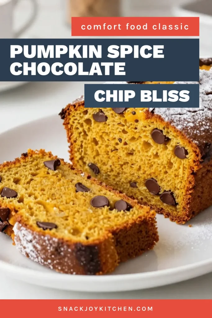 Indulge in the flavors of fall with this easy pumpkin bread with chocolate! This Chocolate Chip Pumpkin Bread combines the rich taste of pumpkin with delicious chocolate chips, creating a perfect pumpkin chocolate chip loaf. Ideal for your fall baking recipes, this pumpkin spice bread recipe will become a seasonal favorite. Bake this treat today and enjoy warm, garnished with whipped cream! Save and share your delicious creations! #PumpkinBread #FallBaking #ChocolateChip #PumpkinSpice