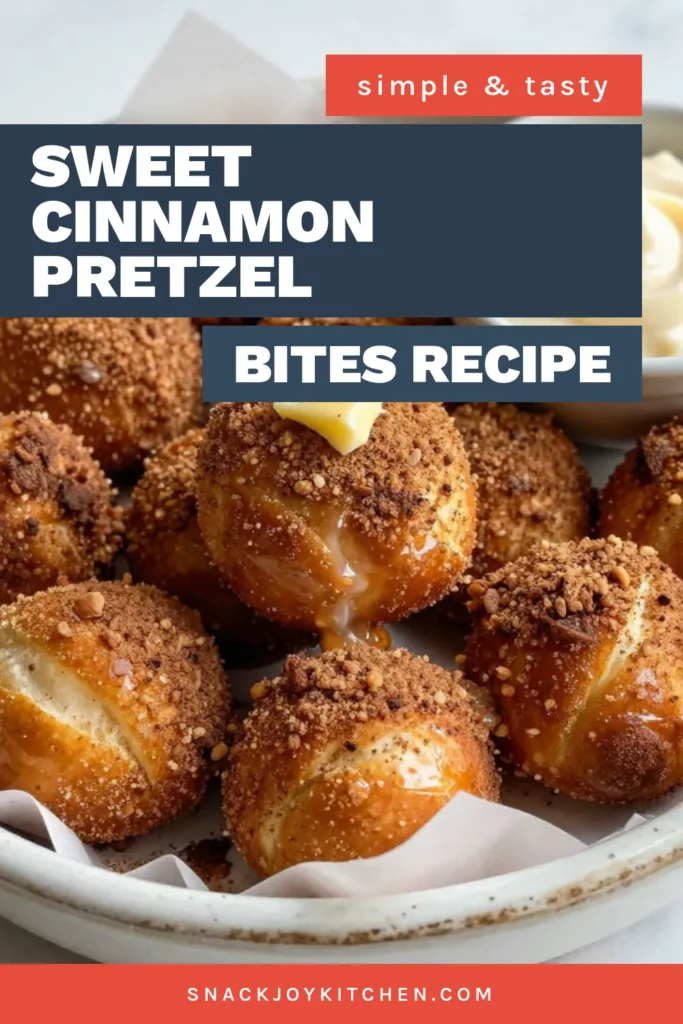 Indulge in the ultimate snack with these delicious Cinnamon Sugar Pretzel Bites! This easy homemade pretzel recipe combines the joy of baking with yeast and the irresistible flavor of sweet pretzel bites coated in cinnamon sugar. Perfect for parties or movie nights, these treats are sure to be a hit! Follow the simple steps to create your own batch. Save this recipe for a tasty treat today! #CinnamonSugarPretzelBites #PretzelRecipe #BakingWithYeast #SweetTreats