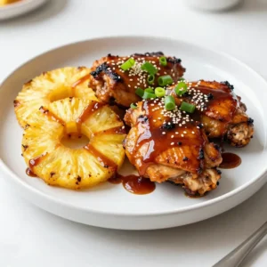 Grilled Pineapple Teriyaki Chicken Flavorful Delight