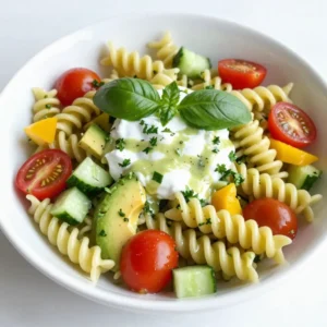 Green Goddess Pasta Salad Fresh and Flavorful Delight