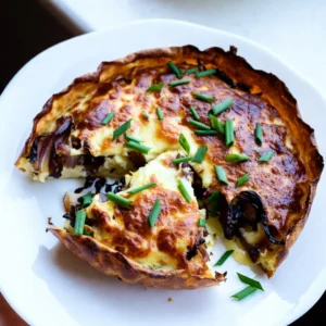 Caramelized Onion Gruy&egrave;re Frittata Flavorful Delight