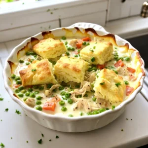 Classic Chicken Pot Pie Casserole Tasty and Simple Dish